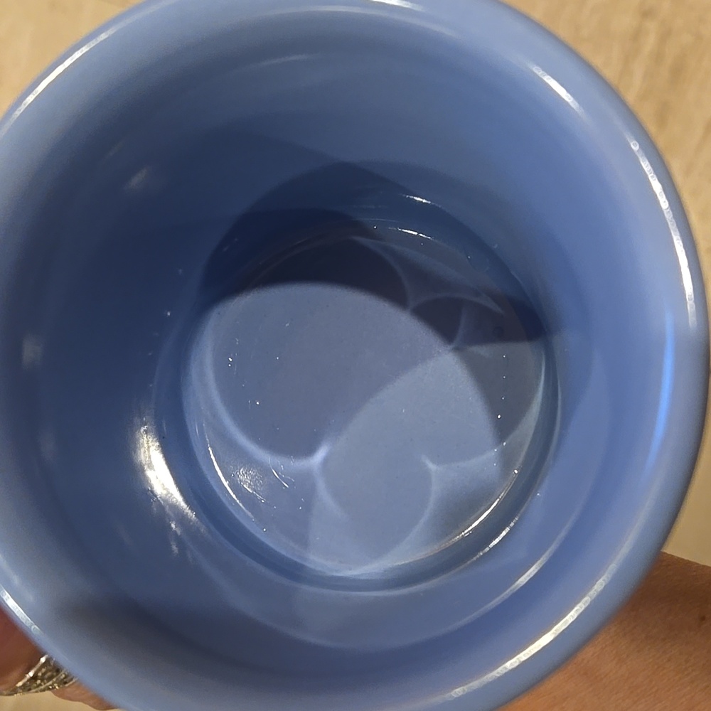 Life is Good Periwinkle Blue Beach Scene Mug - Picture 5 of 7